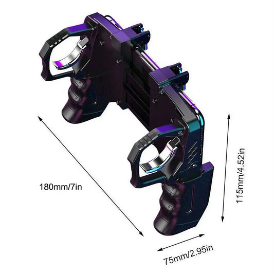 Mobile Game Controller - Gamepad Trigger for iPhone and Android Shooting Games