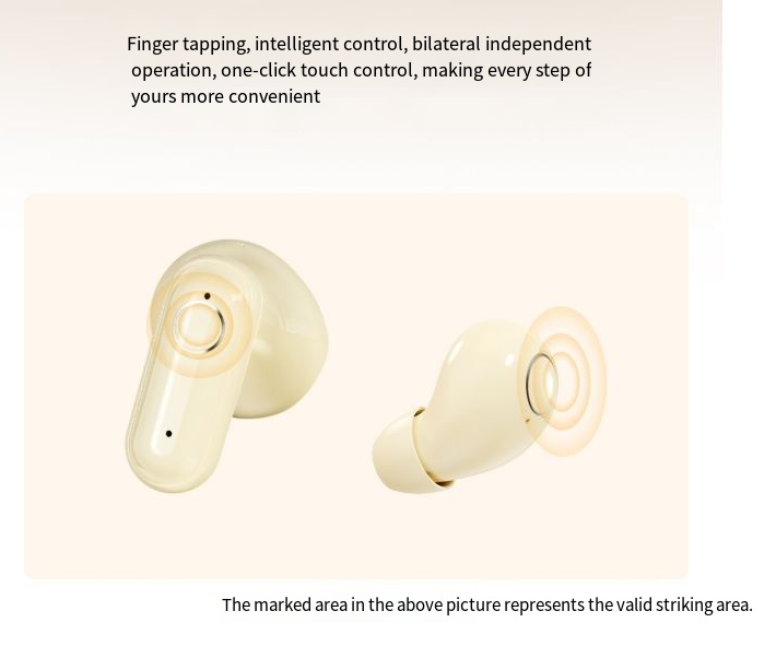 Wireless Earbuds – In-Ear Design, Noise Cancelling, True Wireless with Digital Display, Bluetooth 5.4, Gaming & Fitness Headset for Running & Exercising, Lightweight