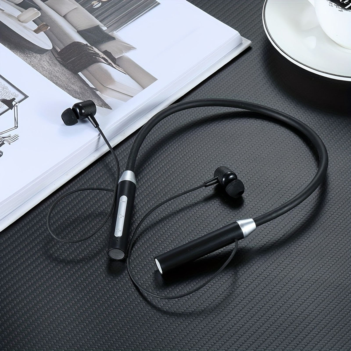 new wireless neck earphone enc noise reduction high image 14