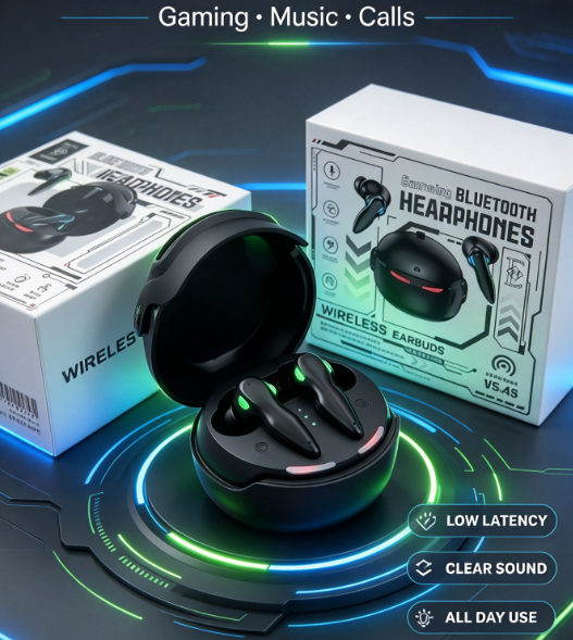 Buds5 Pro Wireless Bluetooth Gaming Earphones