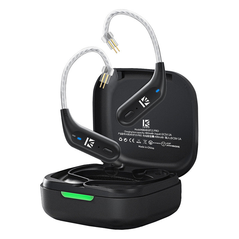 TWS HD Bluetooth Earhook Adapter – 2Pin 0.78mm Connector, In-Ear Type, Multi-Device Compatible with Most IEMs, Noise Cancelling (Not for PS5/Desktop PC)