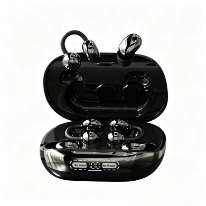 Wireless Headphones with Power Bank Case – Includes 4 Earbuds (Sleep & Clip-On), Reverse Phone Charging, Ideal for Sports & Sleep, Earphones for Music & Calls, Compatible with Android & iOS