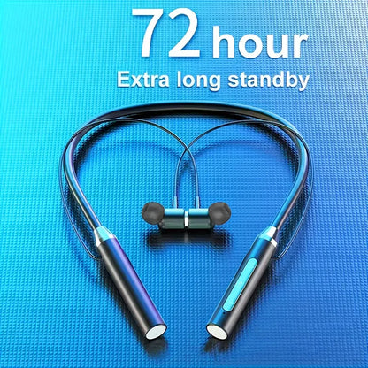 🔥 Limited-Time Sale – Order 1 Get 3 🔥 – New Wireless Neckband Headphones with ENC Noise Reduction, High-Quality Calls, Perfect for Sports, Running, Driving, Holiday Gift