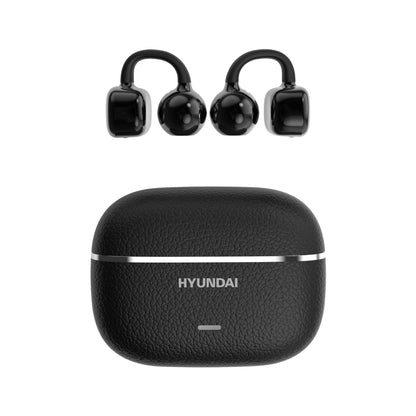 HYUNDAI C03 Clip-On Wireless Headphones - Bluetooth 6.0, 360° Panoramic Sound, IPX5 Water Resistant Earbuds for Sports, Music and Calls