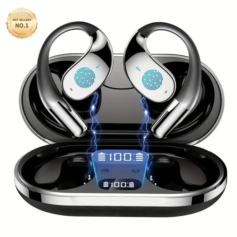 Wireless Translation Earbuds - Real-Time 144 Languages, Intelligent Noise Cancelling Earphones for Running and Exercise