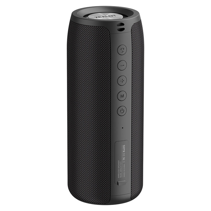 Portable Wireless Speaker – Dual Pairing, 1800mAh Battery, 10-Hour Playtime, Loud Stereo & Booming Bass, Includes Charging Cable