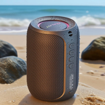 ZEALOT Portable Bluetooth Speaker – Outdoor Wireless, RGB Lights, IPX5, 12H Playback, Heavy Bass – Mini Lightweight for Camping & Hiking
