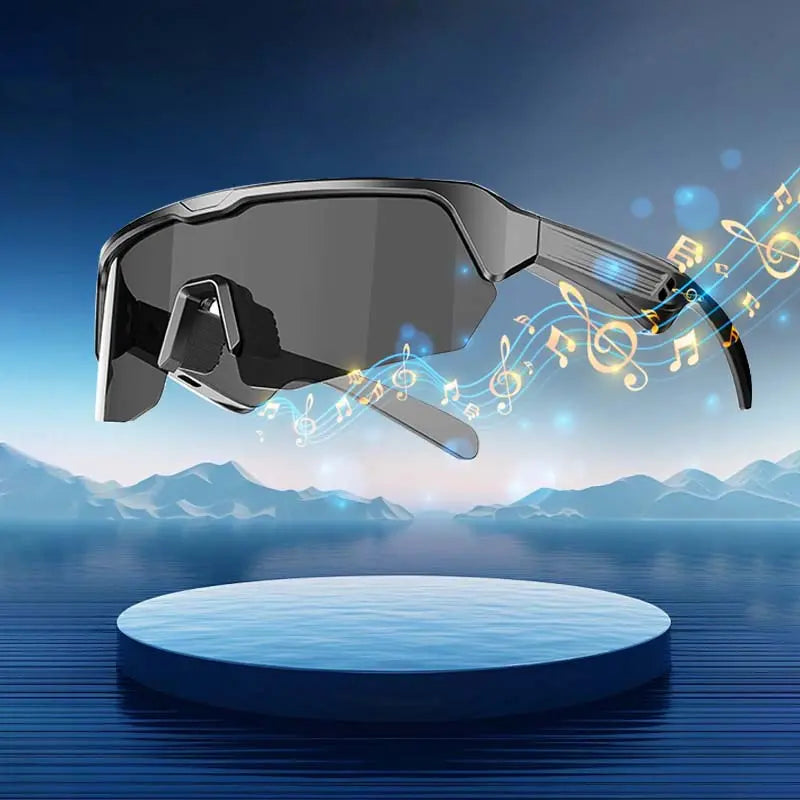 YJ-006 Bluetooth-Compatible Sports Smart Glasses for Men and Women - Quick Charging, Long Battery Life
