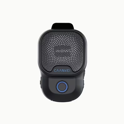 Smart Voice-Activated Wearable Wireless Speaker – Portable Mini, TWS Pairing, ENC Noise Cancellation, Built-in Mic, Submersible for Up to 30 Minutes, Compatible with iOS