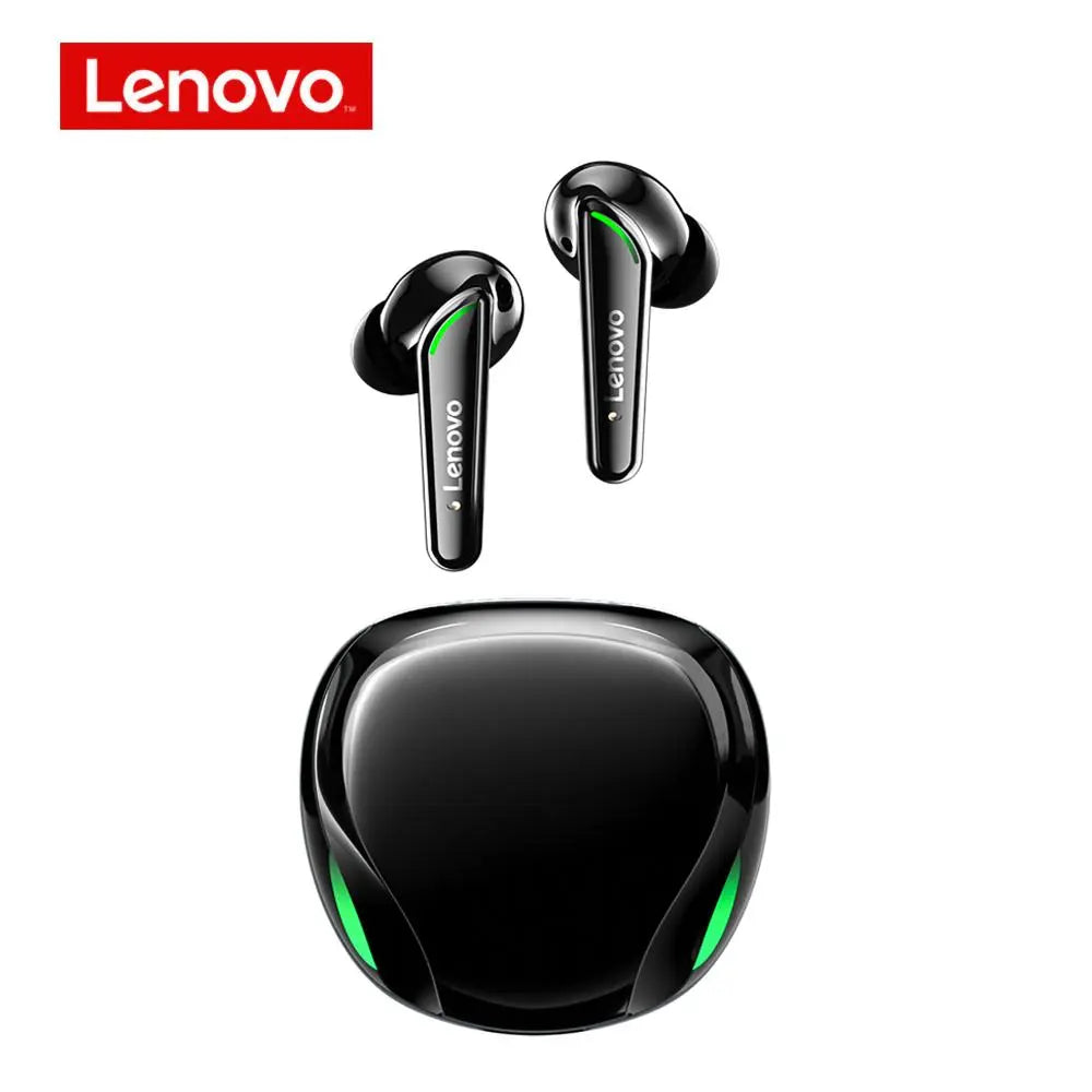 Lenovo XT92 Wireless Bluetooth-Compatible Headset - In-Ear Design with Power Display Charging Case, Low Latency Gaming Headphone for Daily Use