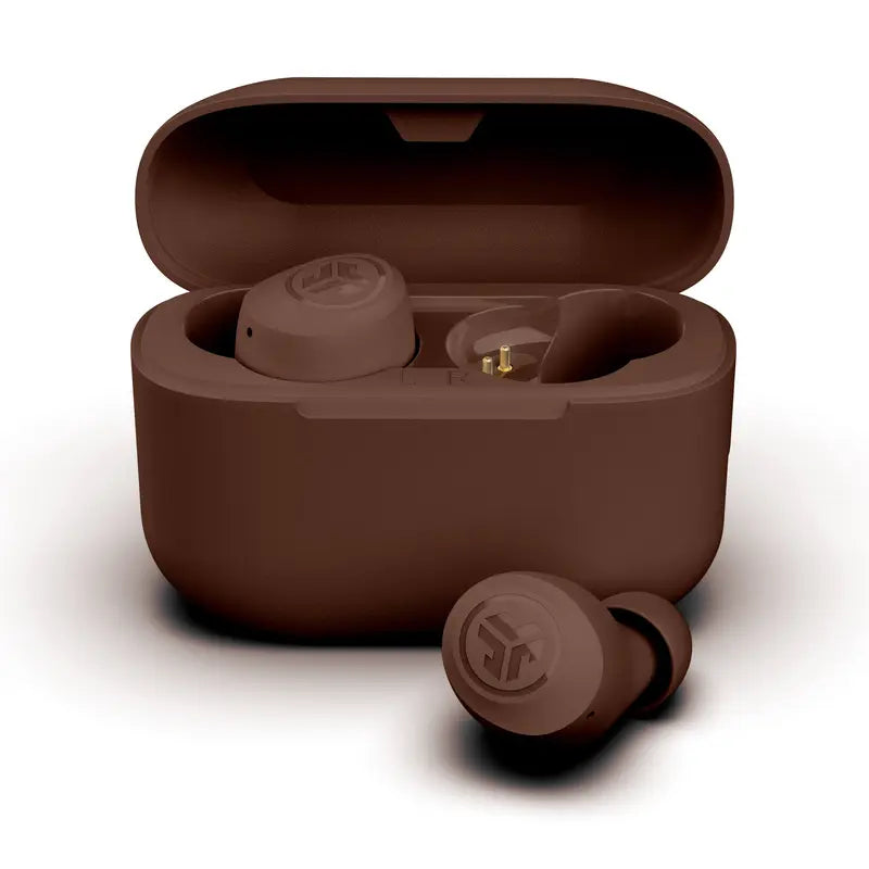 JLab GO Tones+ True Wireless Bluetooth Earbuds - 35+ Hours Playtime, Customizable EQ, Fast Charging, Integrated Cable, Touch Controls