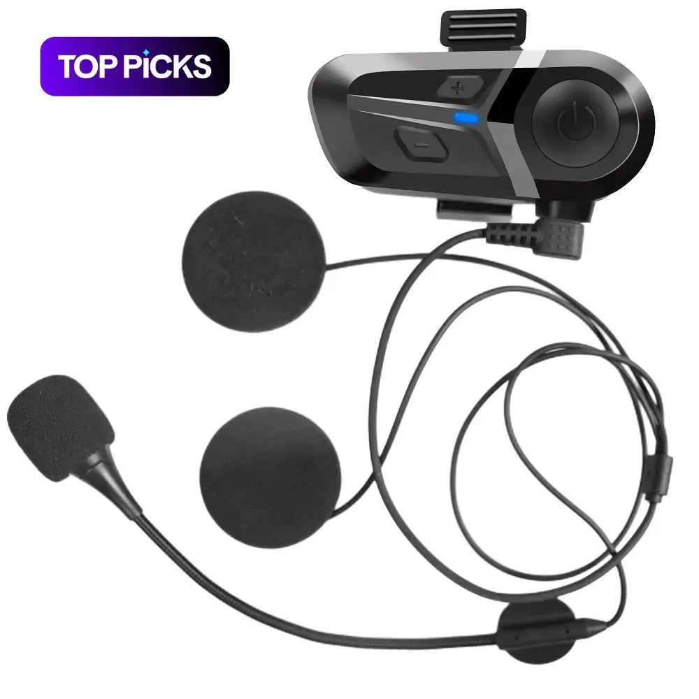 Wireless Motorcycle Helmet Headset – Waterproof & Universal for Motorcycle, Bicycle – Top Picks