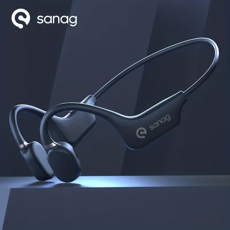 Sanag Bone Conduction Headphones – 3D Stereo Sound for Sports, Great Gift Idea