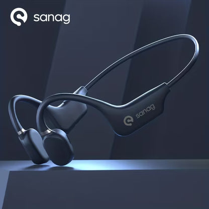 Sanag Bone Conduction Headphones – 3D Stereo Sound for Sports, Great Gift Idea