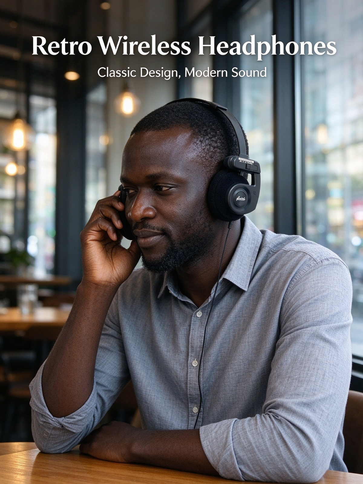 Bayinhe H1PRO Bluetooth Headphones - Wireless Over-Ear with Foam Ear Cushions and Long Battery Life