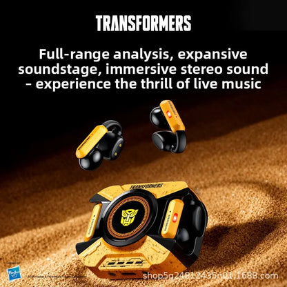 Wireless Open Ear Bluetooth Earbuds – ANC, Built-in Mic, Extended Playtime, Foldable Design, HiFi Audio, Ideal for Sports & Gaming