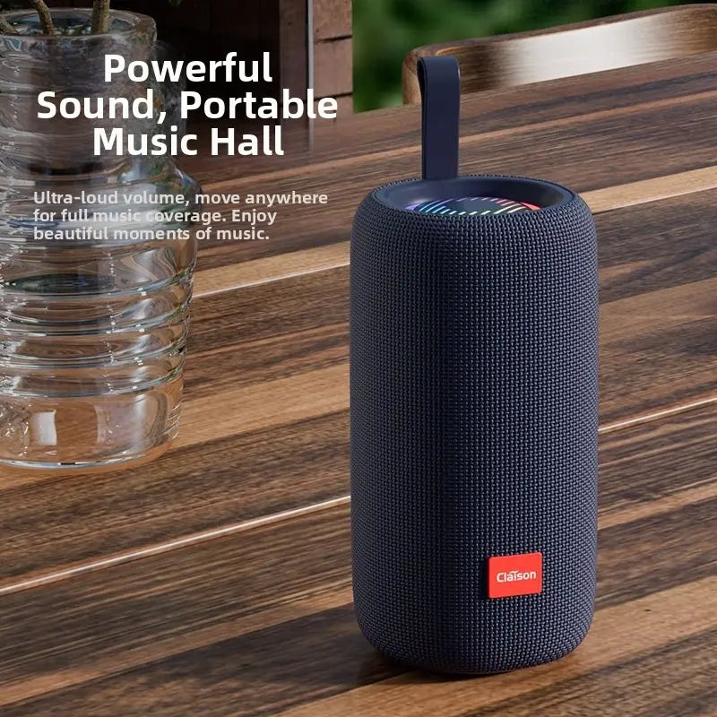40W Portable Bluetooth Speaker – IPX7 Waterproof, Bluetooth 5.3, Dual Speakers, 9D Stereo Surround Sound – Ideal for Home, Outdoor Camping & Gifting