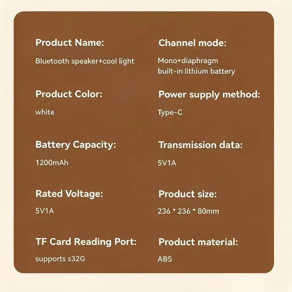 Multifunction Night Light with Wireless Charger Music Speaker 7 led Colors Bluetooth Sleeping Lamp Decor for Kids Gift Led Decoration Lamp image 7
