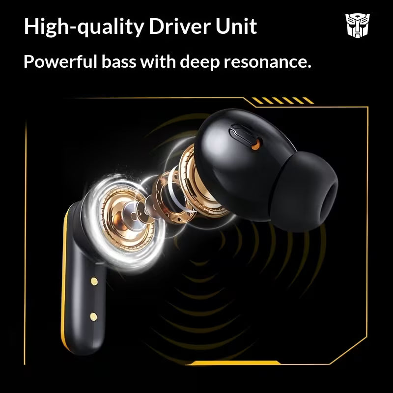 Transformers TF-T10 Wireless Bluetooth Earphones - In-Ear Design