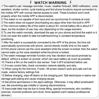 1.83" Touchscreen Smart Watch, Wireless Smart Watch, Calling Smart Watch, Digital Fitness Watches with Call Function & 100+ Sports Modes, Fitness Watch, Waterproof Smartwatch