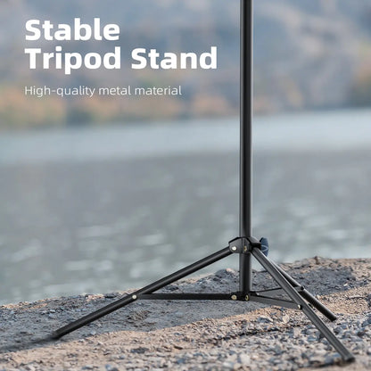 Weilisi 10.5" Ring Light with 69" Tripod Stand & Phone Holder – Full-Screen Zoom, Dimmable LED for Video, Makeup, Live Stream, Remote for iPhone/Smartphone