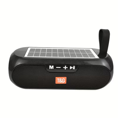TG182 Solar Speaker – Wireless Outdoor,10W USB Portable,TF Card & FM Radio,AUX Input – Perfect for Outdoor,Party & Daily Use
