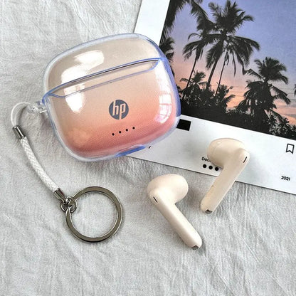 HP Wireless Earbuds, True Wireless Headphones, Semi-In-Ear Design Noise-Cancelling Stereo Bass Earphones, Fitness Earbuds, IPX4 Waterproof Sports Earphones, Tws Stereo