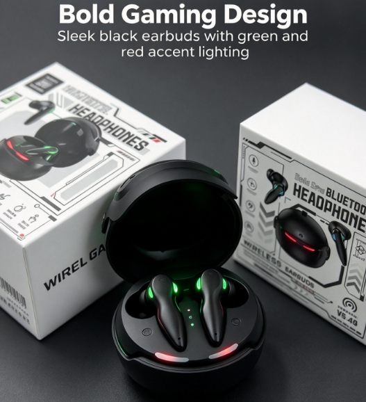 Buds5 Pro Wireless Bluetooth Gaming Earphones