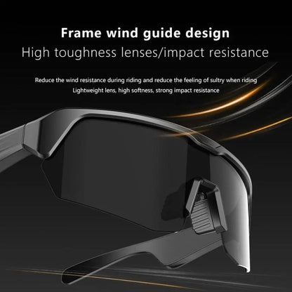 YJ-006 Bluetooth-Compatible Sports Smart Glasses for Men and Women - Quick Charging, Long Battery Life