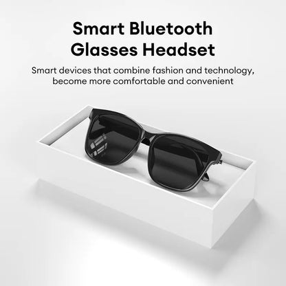 HYUNDAI C8 Wearable Smart Glasses - Bluetooth-Compatible Earbud Headphone for Music and Calls, Durable Electronic Audio Glasses