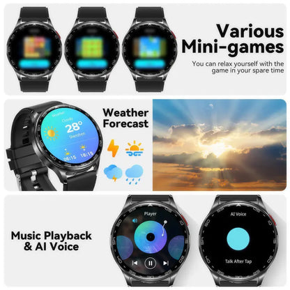 Smart Watch with Earbuds – Call Receive & Music Playback, Multifunctional Sports Watch, 100+ Sports Modes, Step Counter, Compatible with Android, Perfect Gift for Men & Women