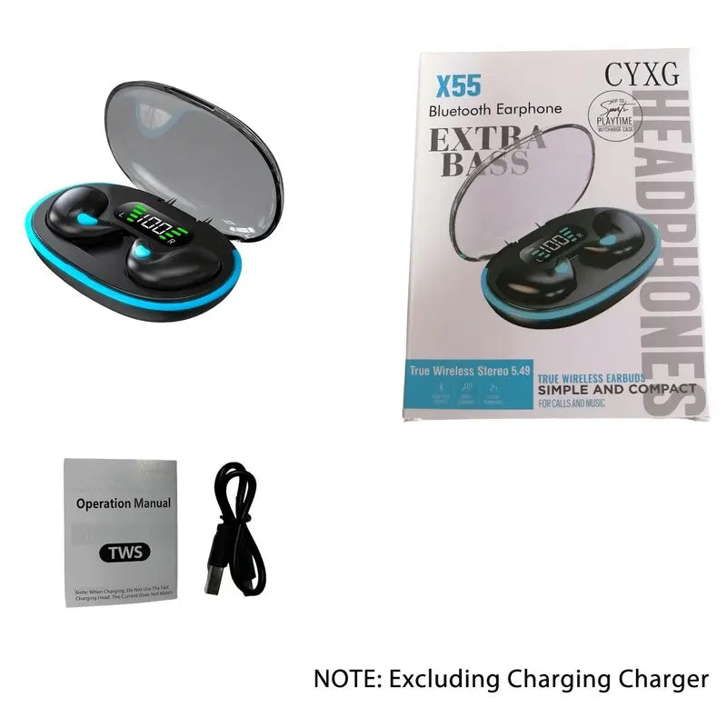 🔥 Clearance Limited-Time Offer, Order 1 Get 2 🔥 – SEEPWK Wireless Sleep Earbuds, Comfortable Waterproof Sport Earbuds with Charging Case, Secure Fit for Active Lifestyles & All-Day Use