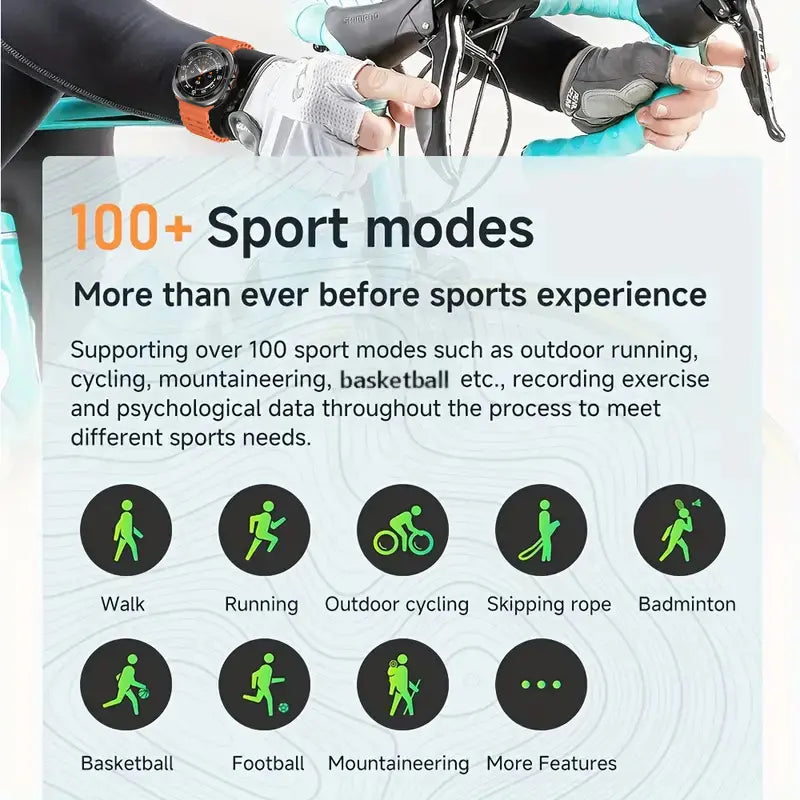 Smart Watch with GPS Bluetooth Call - Multiple Sport Modes, IP67 Water Resistant Touch Screen, Sleep Monitoring and High Battery Life