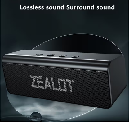 Wireless Bluetooth Speaker – Dual Pairing, 1800mAh Battery, 10H Playtime, Loud Stereo with Booming Bass, Includes Charging Cable, Compatible with Phone/Tablet/TV
