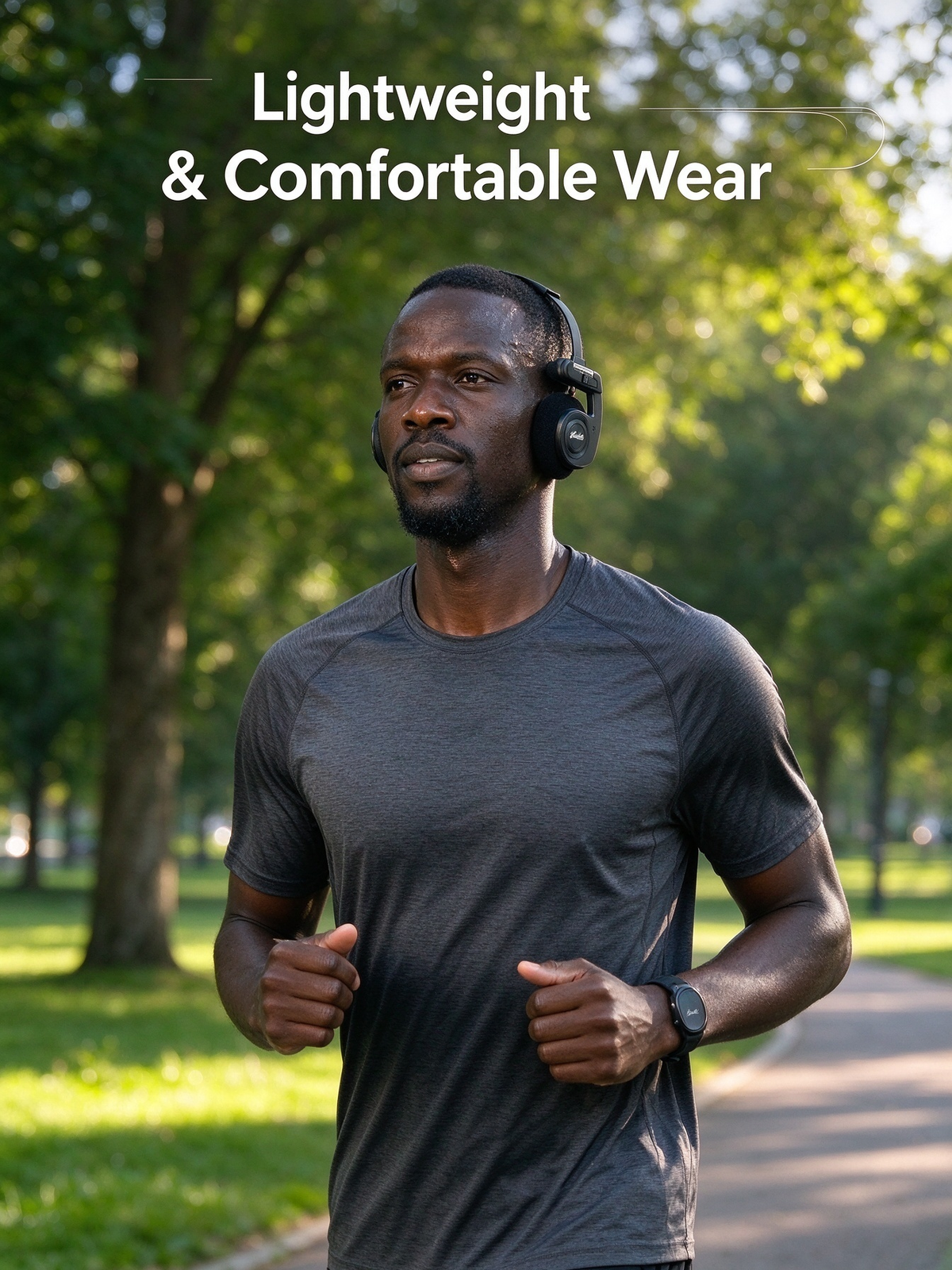 Bayinhe H1PRO Bluetooth Headphones - Wireless Over-Ear with Foam Ear Cushions and Long Battery Life