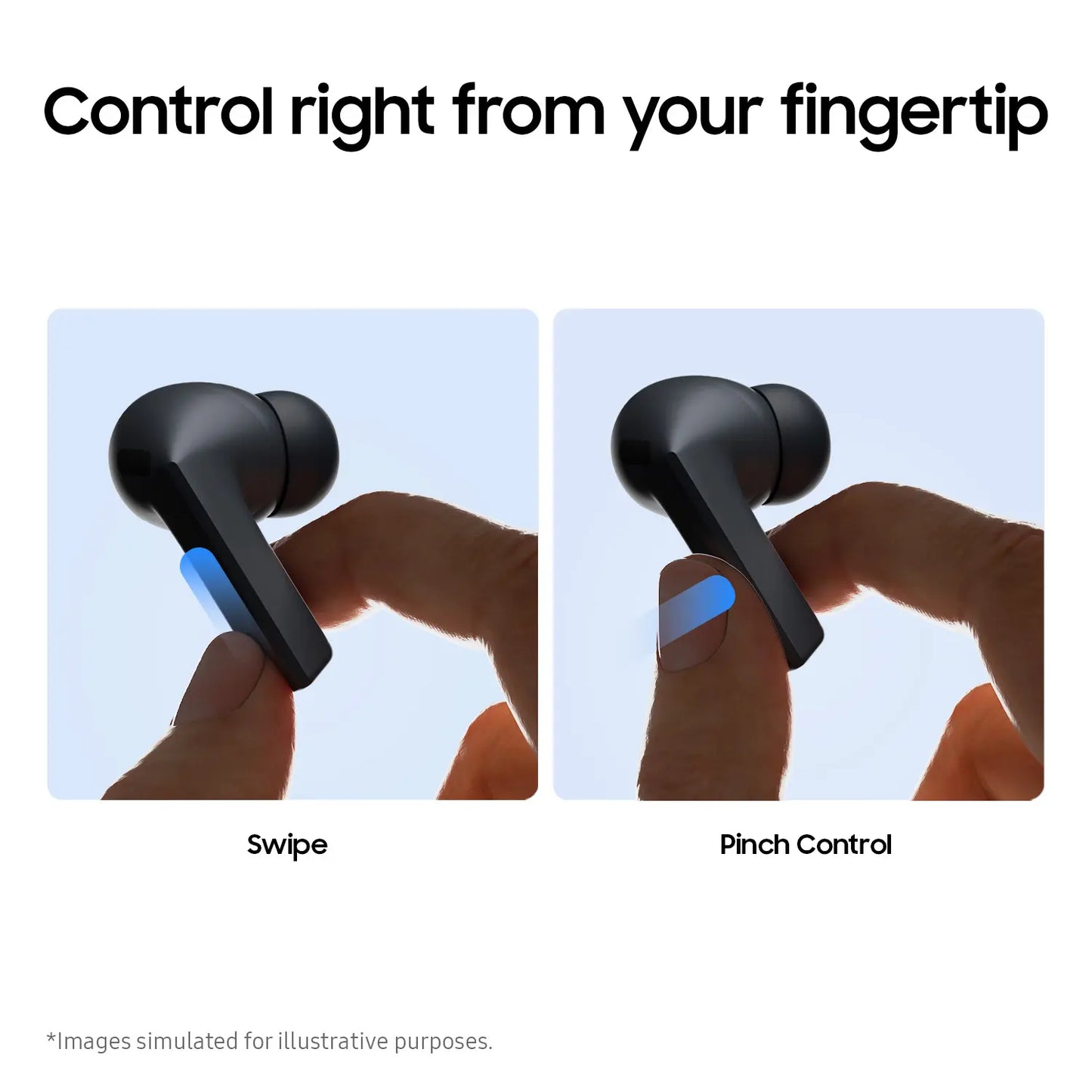 Samsung Galaxy Buds 3 FE - True Wireless Bluetooth Earbuds with Active Noise Cancelling and Comfortable Fit