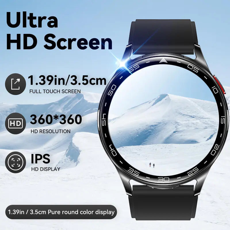 Smart Watch with Earbuds – Call Receive & Music Playback, Multifunctional Sports Watch, 100+ Sports Modes, Step Counter, Compatible with Android, Perfect Gift for Men & Women