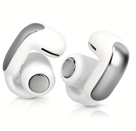 Clip-On Sports Wireless Earbuds – TWS Stereo, Deep Bass, HD Calling, Compatible with Android & iOS, for Gaming & Daily Use