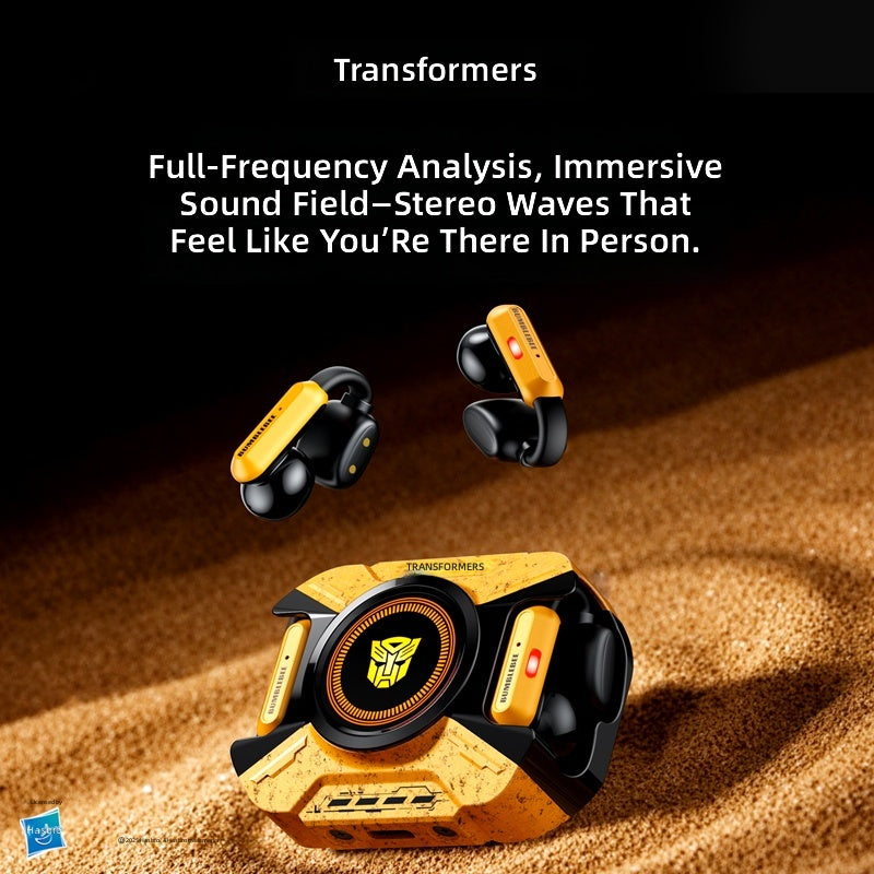 Wireless Open Ear Bluetooth Earbuds – ANC, Built-in Mic, Extended Playtime, Foldable Design, HiFi Audio, Ideal for Sports & Gaming