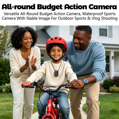NUISK Thumb Action Camera, Portable POV Body Cam, Ultra Compact, Hands-Free, Compact Magnetic Sports Camera,. Ideal for Cycling, Pets, Vlogging. Supports U3+ Card, Waterproof. Perfect Gift for Beginners. Spring Renewal. tiktokshopspringglowup summerwins