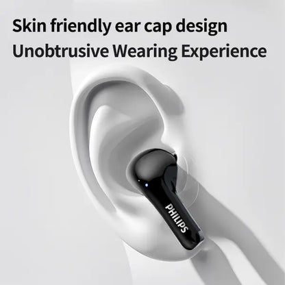 PHILIPS TAT1320 Wireless Earbuds – Bluetooth 6.0, AI Mic, 28H Battery, IPX6 Waterproof