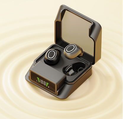 Mini Invisible Wireless Earbuds with Mic – Bluetooth 5.4, Comfortable Silicone Tips, Ideal for Small Ear Canals, Travel & Relaxation