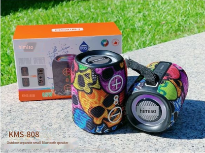 2-in-1 Portable Stone Bluetooth Speaker – Wireless with HD Louder Volume, Deep Bass Subwoofer, IPX5 Water Resistant, Perfect Boom Box for Home, Outdoor & Travel