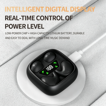 Wireless In-Ear Noise Cancelling Earbuds – with Charging Case, Bluetooth-Compatible Gaming Headset, Lightweight TWS for Running & Exercise