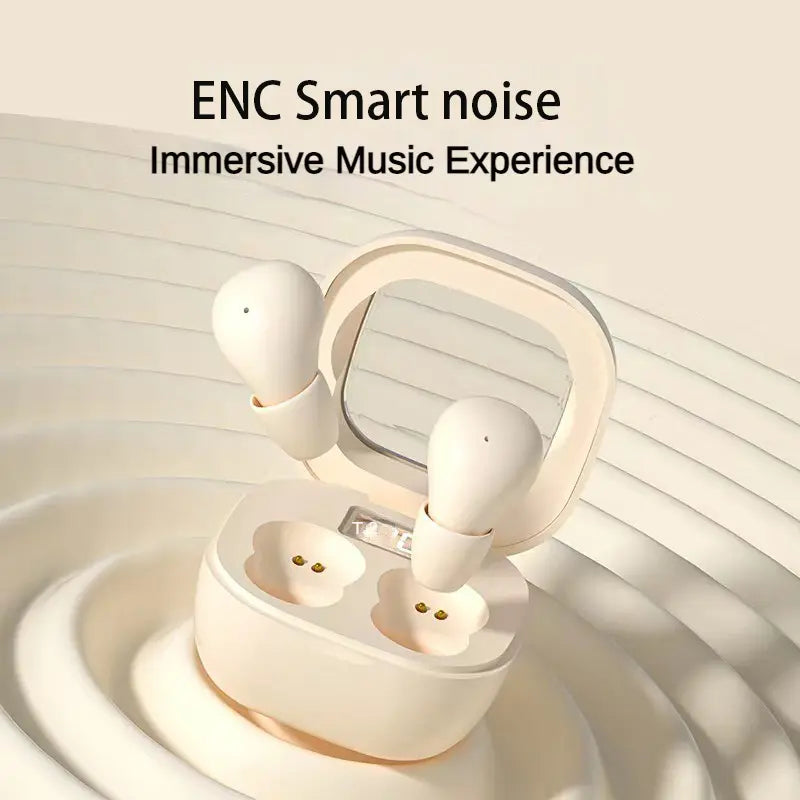 MSHUKCOE SK19 This year's new model - ultra-small invisible sleep earplugs | 0.08 ounces, suitable for side sleepers, with noise cancellation function - 25-hour battery life! Discreet Office Earbuds in-ear summerwins
