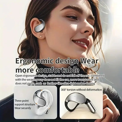 Wireless Translation Earbuds - Real-Time 144 Languages, Intelligent Noise Cancelling Earphones for Running and Exercise