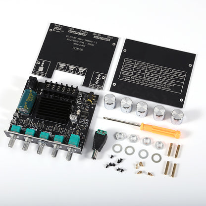 2.1 Channel Bluetooth Audio Power Amplifier Board Module for DIY Home Theater