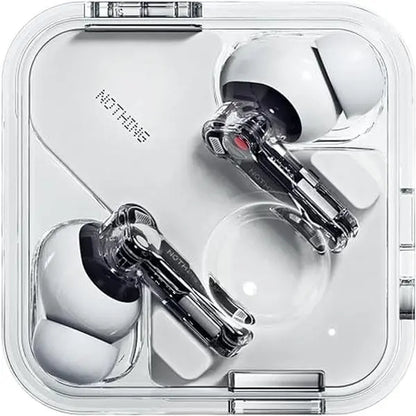 Nothing Ear Wireless Earbuds – ChatGPT Integration, Smart ANC, Hi-Res Audio with LDAC & LHDC, 11mm Bass Boost, 40.5H Playtime, 6 Mics, Wireless Charging (White)