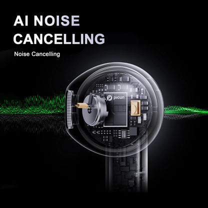 Gaming Earbuds - Mecha Design, Low Latency, RGB Light, HiFi Stereo, IPX5 Water Resistant