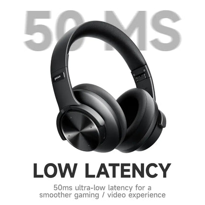 Picun B8 Bluetooth Headphones, 120H Playtime Headphone Wireless Bluetooth with 3 EQ Modes, Low Latency, Hands-Free Calls, Over Ear Headphones for Travel Home Office Cellphone PC Hifi Sound Quality